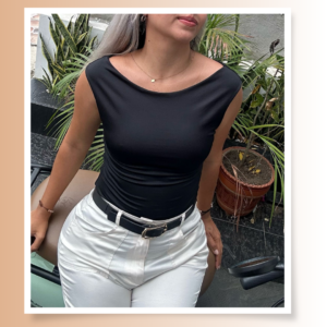 Ref. Body barbara Tela polilicra doble