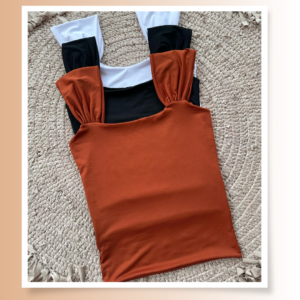 Ref. blusa luisa larga Tela polilicra doble