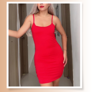 Ref. Vestido nava Tela polilicra doble